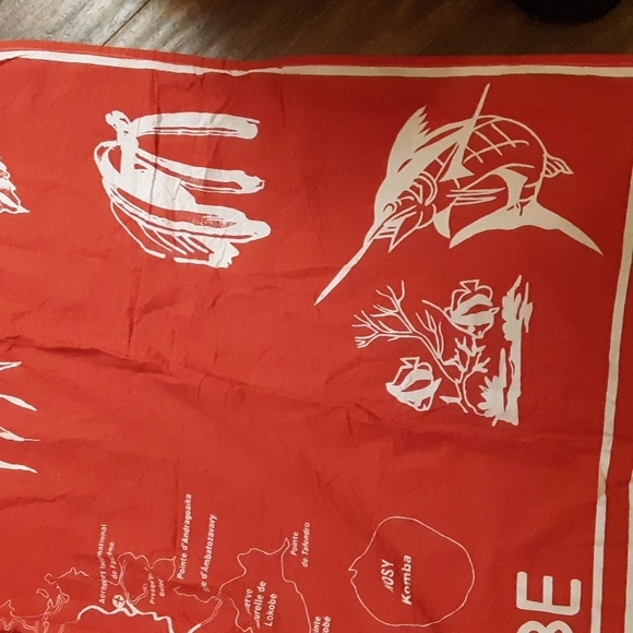 L'ile Aux Parfums fabric piece - Picture 6 of 7